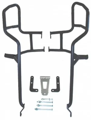 Protetor de Motor e Carenagem C/ Pedaleiras Honda TRANSALP 700 - Chapam Preto Fosco