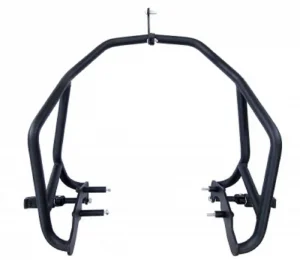 Protetor de Motor e Carenagem C/ Pedaleiras Kawasaki Versys 650 16-22/Tourer 18... - Chapam Preto Fosco
