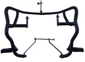 Protetor de Motor e Carenagem C/ Pedaleiras Kawasaki Versys X 300 - Chapam Preto Fosco