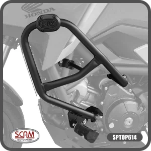 Protetor de Motor e Carenagem Sport C/ Pedaleiras Honda NC 750X 2022 - SCAM Preto Fosco