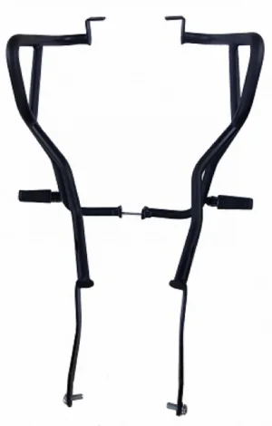 Protetor Dianteiro C/ Pedaleiras Honda XRE 190 - Chapam Preto Fosco
