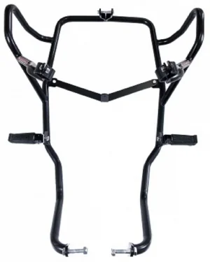 Protetor Dianteiro C/ Pedaleiras Yamaha Tenere 660 Z - Chapam Preto Fosco