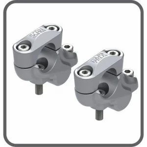 Riser Fixo universal Scam Prata 28,5mm