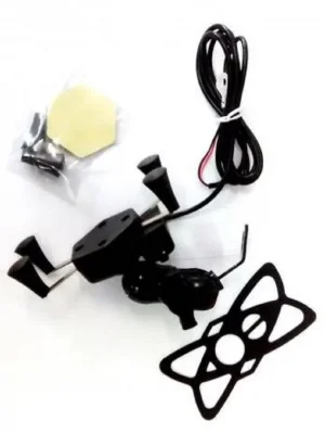 Suporte de Smartphone com Carregador USB - Tomate