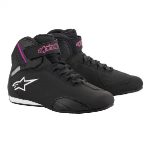 Bota Alpinestars CRX Drystar Stella/Feminina Preto/Cinza/Roxo