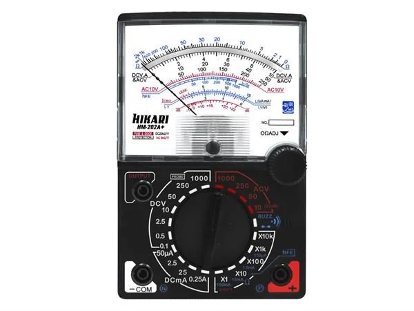 Multimetro Analógico Hikari HM-202A+ 20K/V20M 21N077 - Eletrônica