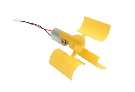 MINI TURBINA EOLICA - GERADOR ENERGIA COM LED ( 0,01V~5,5V) P/ ARDUINO ...
