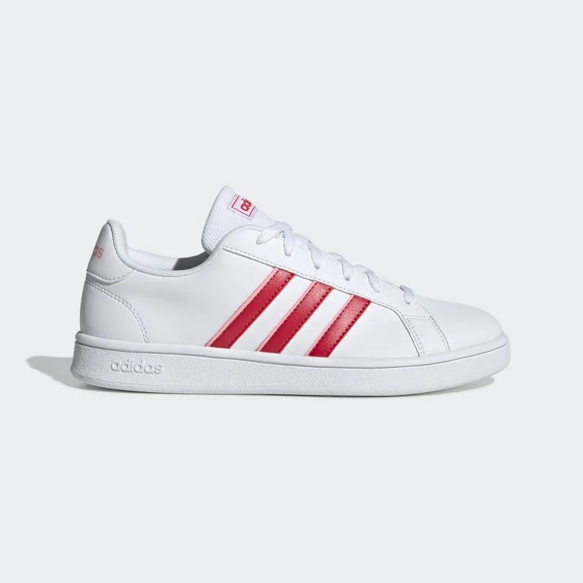 Adidas branco best sale e vermelho