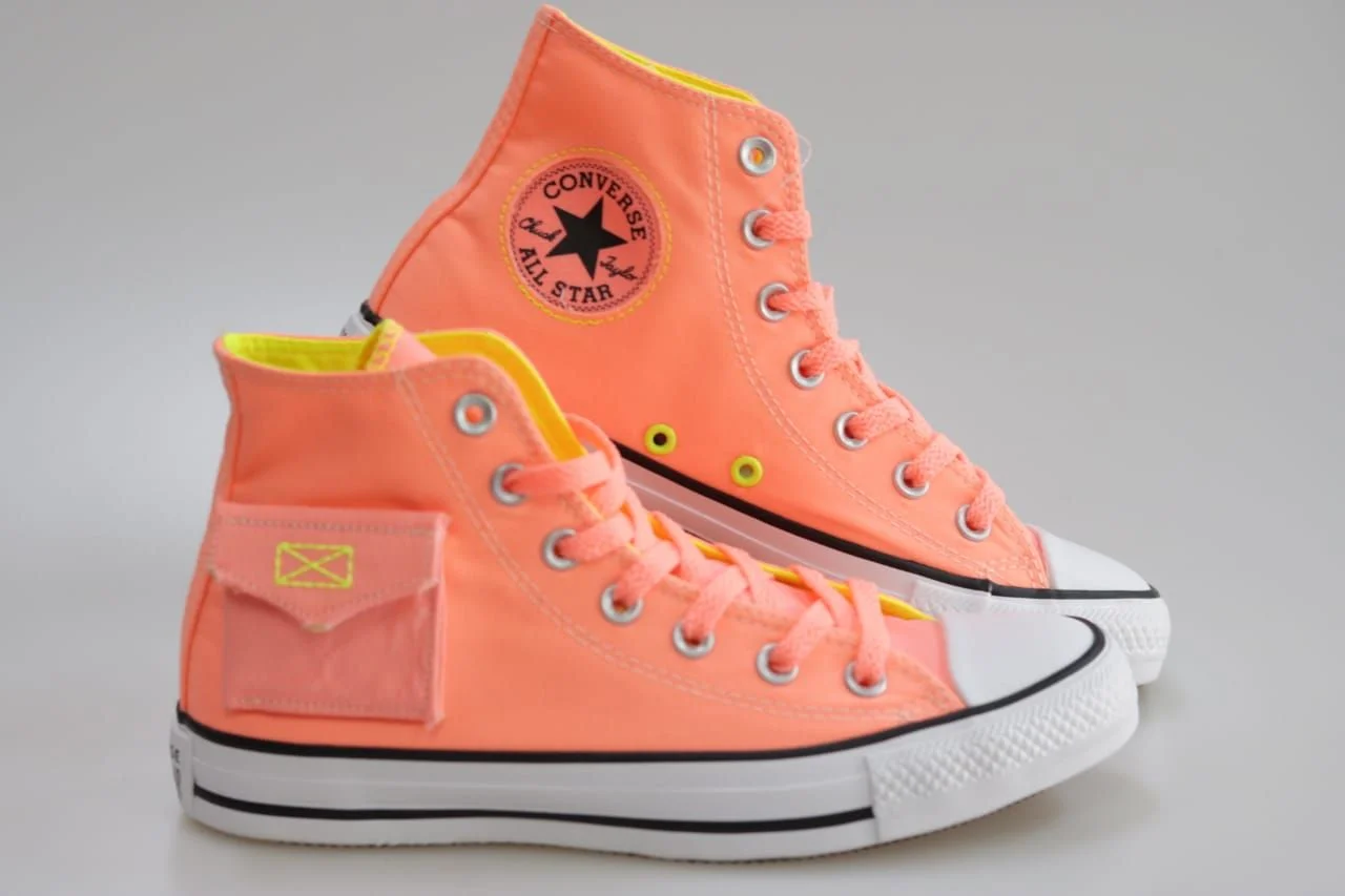 Converse top verde fluor