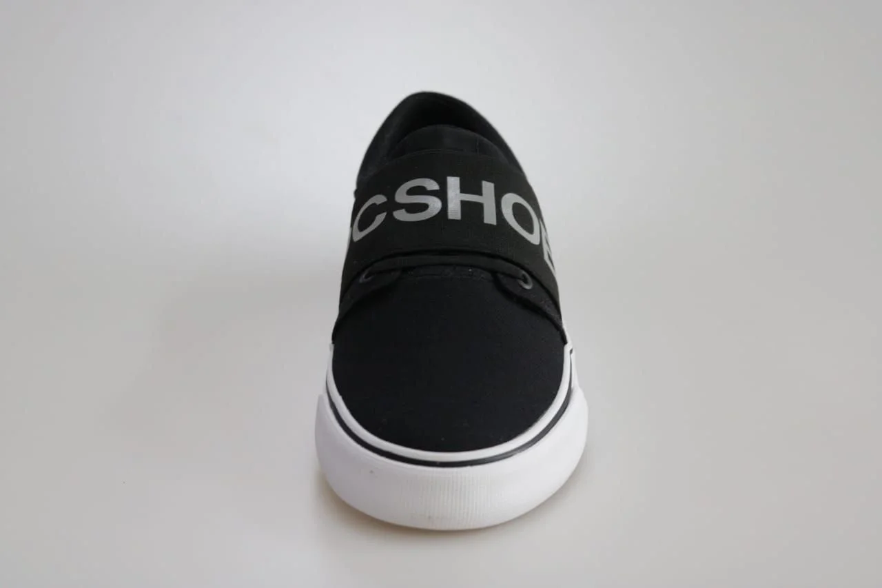 TÊNIS DC SHOES TRASE TX SLIP BLACK GRAPHIC REF ADYS300545LBGP