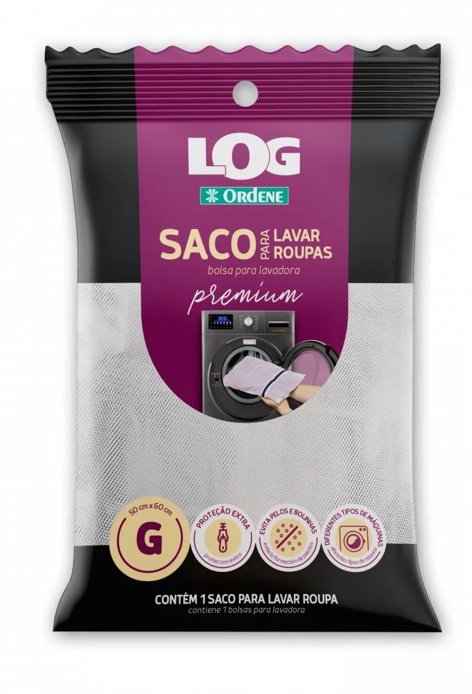 Saco para Lavar Roupas Premium G Or18300 Atacado Contini