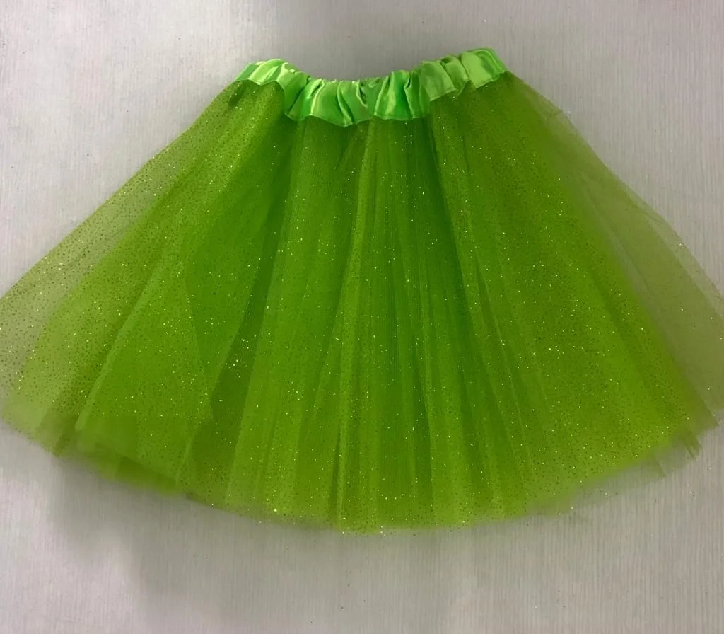 Saia de tule deals verde