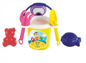 Balde com Pas e Moldes de Praia 3004