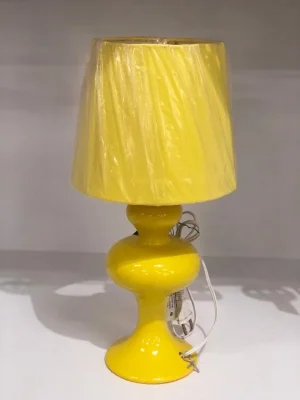Abajur Base Amarelo 3360