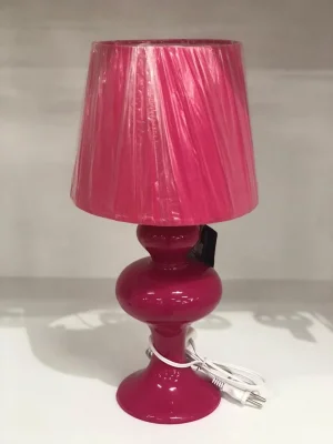 Abajur Base Rosa Pink