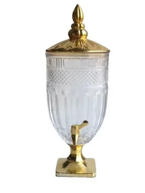 Suqueira 4,5 L com Tampa Dourada