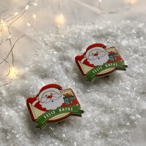 Pendente Noel c/ Pregador 7,5Cm c/ 2Un Wf644