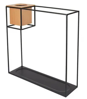 Prateleira Cubist Grande Areia/Preto