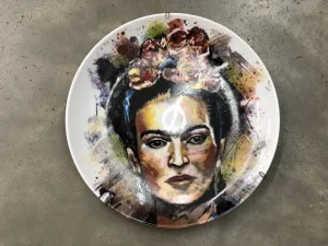 Prato Decorativo Frida Kahlo 25Cm 19485