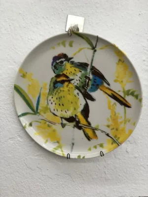 Prato de Porcelana Aquarela Pequeno 18147