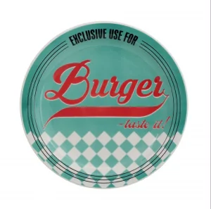 Prato Raso 26Cm Burguer Blue J609-6780