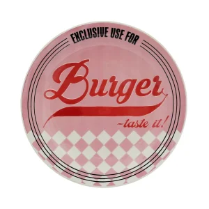 Prato Raso 26Cm Burguer Pink J609-5781