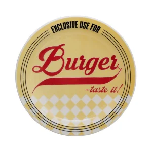 Prato Raso 26Cm Burguer Yellow J609-6783