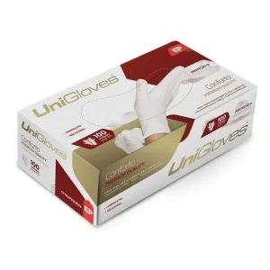 Luva de Procedimento Powder Free M Conforto Premium Quality Unigloves