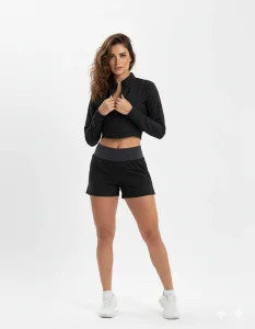 Cropped Dry Fit Ocean